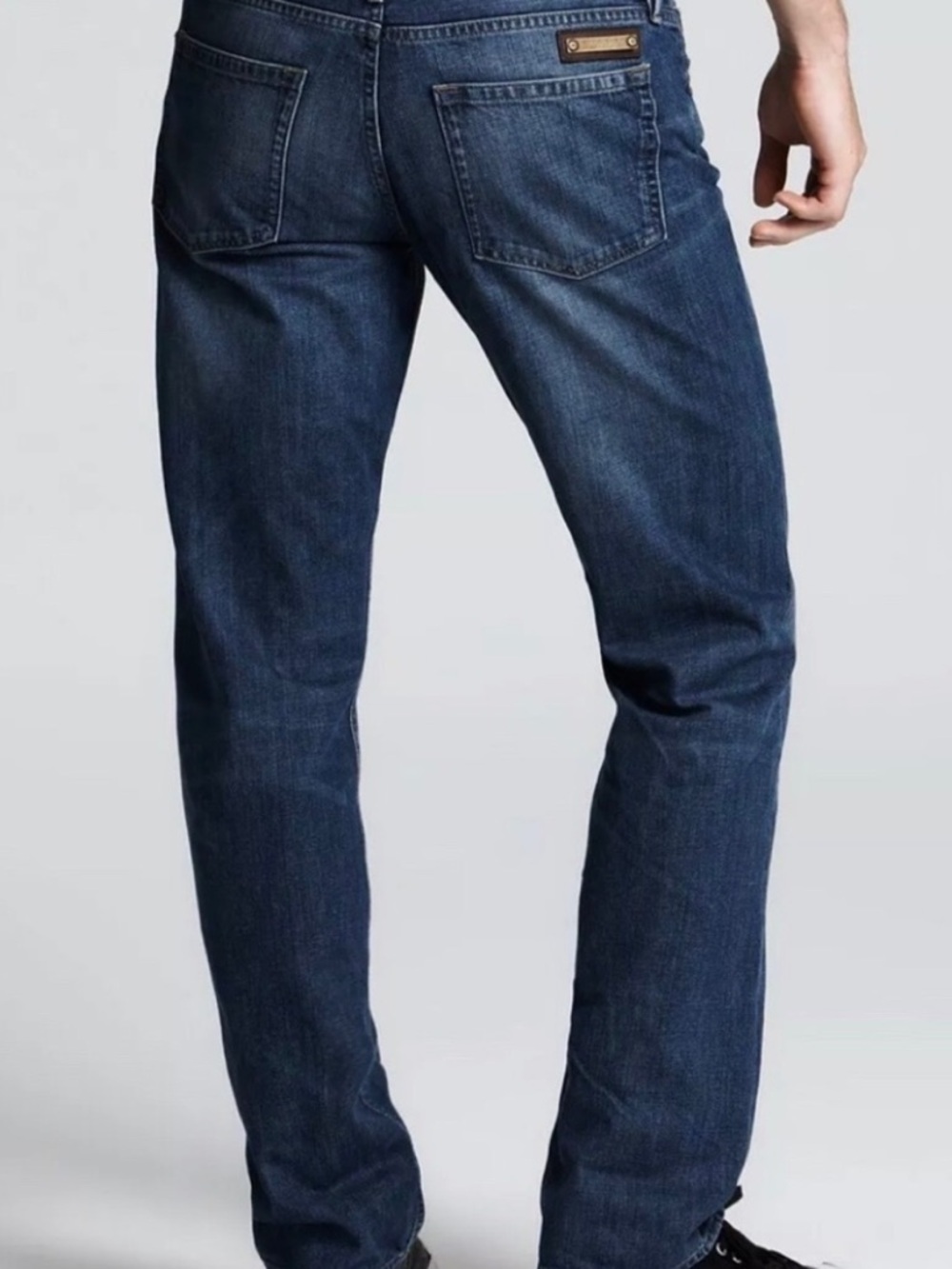 Burberry Brit Cavendish Straight Leg Jeans Dark Wash Size 36 Excellent Condition - Picture 2 of 8
